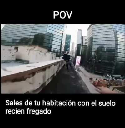 Mamá, te prometo que no lo piso