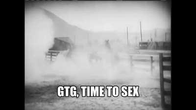 henry ford kidnapping orphans making a speedy getaway by use of his quadricycle c.(1896)