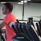 Workout at the gym.