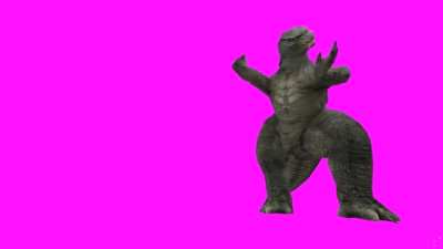 calma patrão vc rolou tanto o feed que chegou no godzilla dançando