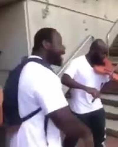 Rapping with a violinist