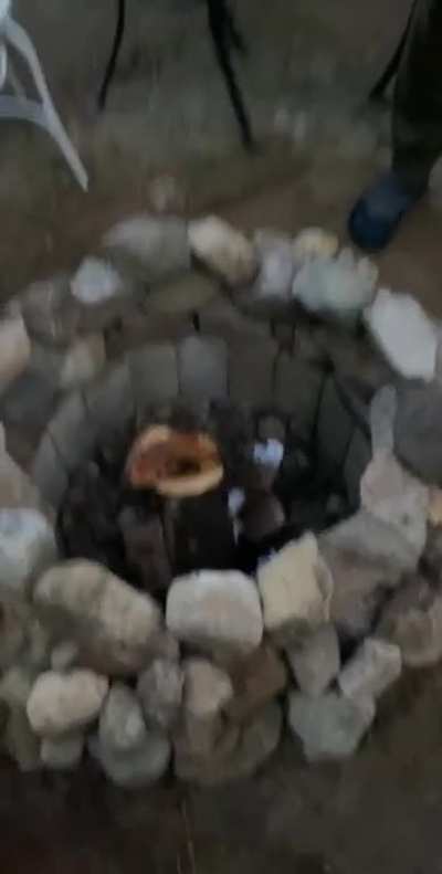Engineers attempt to start a fire