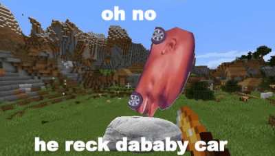 oh no! NOT DABABY CAR> :((