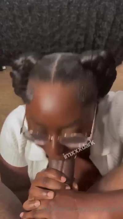 For real need a Ebony lady to suck me off like this 