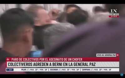 Cagaron a trompadas a Sergio Berni.