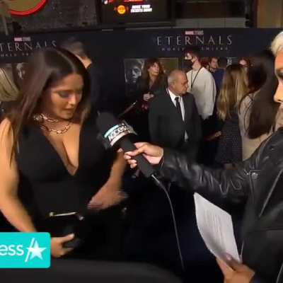 Salma Hayek at the Eternals Premiere 😌