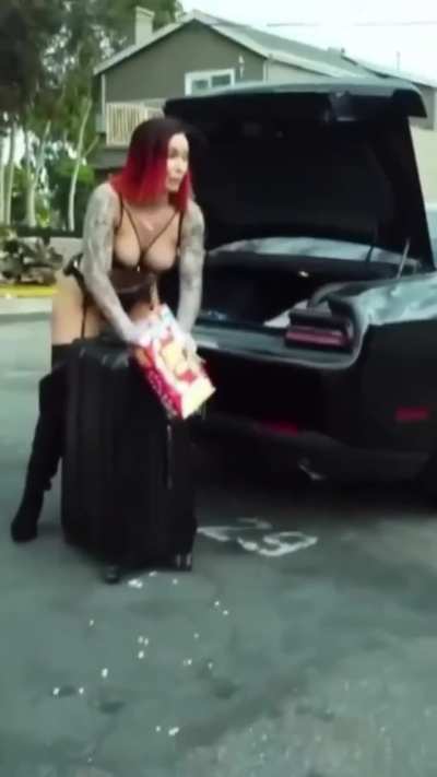 Her luck ran out
