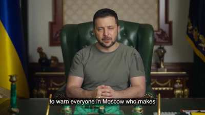 Volodymyr Zelenskyy official Nov 9th 2022 about Kherson.