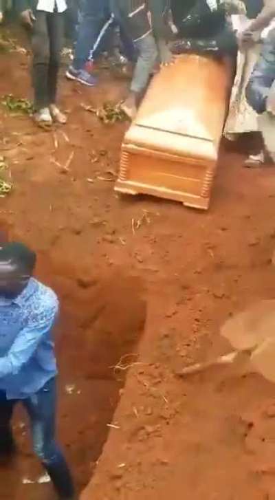 Feud at a funeral