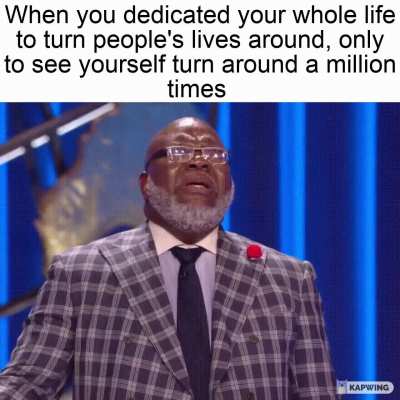 Big up T.D. Jakes tho