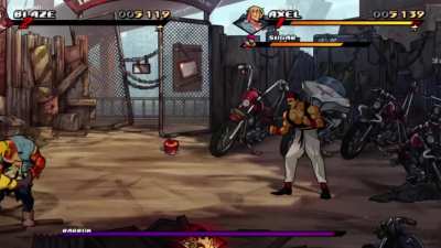So my mates were streaming Streets of Rage on Discord...
