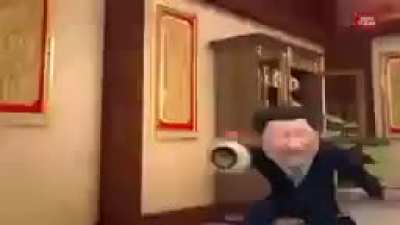 这个黑鬼以为他是道恩·约翰逊😂😂😂😂😂😂😂😂