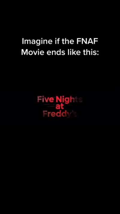 Imagina se esse fosse o final do filme 
