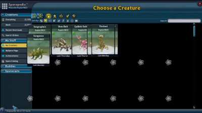 Joining in on the Spore body-horror trend!