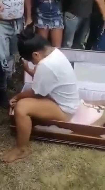 That’s one way to say goodbye