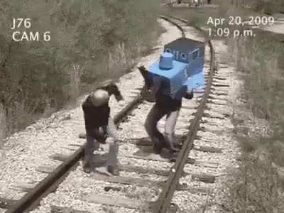 Blursed train