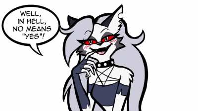 [OC] Loona Flirts with Death...And Dies (Helluva Boss X Puss In Boots)