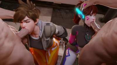 Mouthfull [D.va<wbr>,Trac<wbr>er,Ov<wbr>erwat<wbr>ch] (thecount)