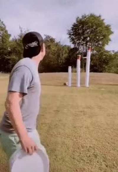 Dizem que ele está jogando frisbee até hoje
