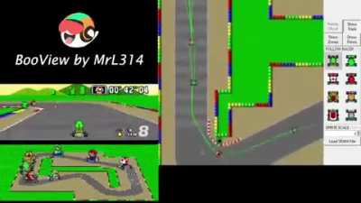 BooView: A Super Mario Kart visualisation tool by MrL314