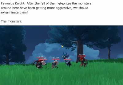 Hilichurls did nothing wrong.