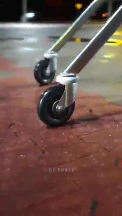 A normal shopping cart