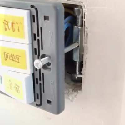 Junction box screw hole replacement