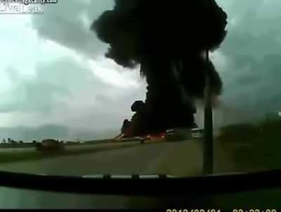 Terrifying but interesting: National Airlines Flight 102 - crashed due to improperly secured cargo that broke off during the take-off.