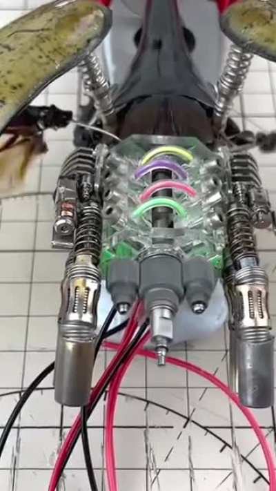 Steampunk beetle
