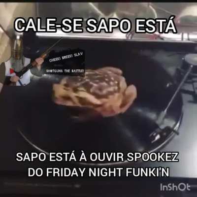 CALE-SE, CALE-SE IMEDIATAMENTE (fica tranquilo não tem copyright essa música :P)