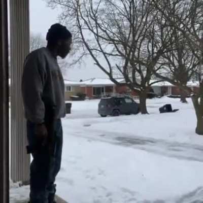 The driver dipped