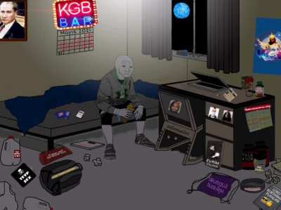 Average KGBTR enjoyer room