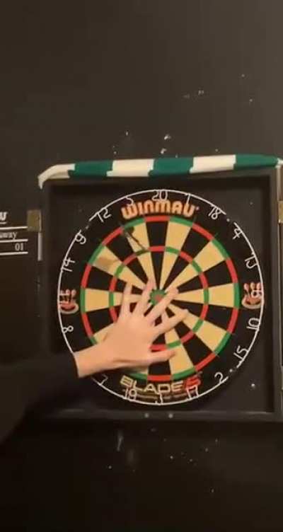 Bullseye! or finger I guess…