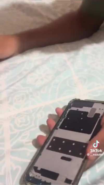 To remove the screen protector film