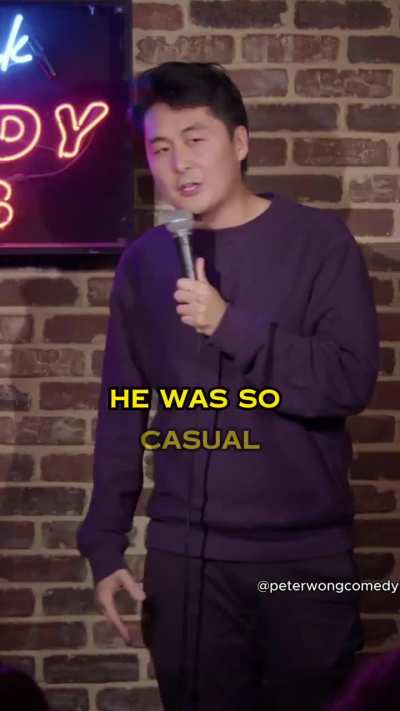 Trying not to move your face when someone says they're gay