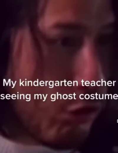 What a nice ghost costume