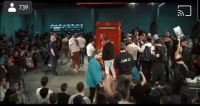 Not sure where this is from but it sounds Russian. Ultimate Fighting Claustrophobia.