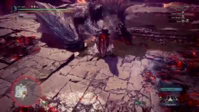 Impaling Fatalis with FFXIV Jump emote
