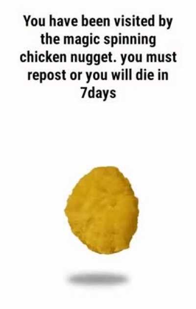 You have been nugged