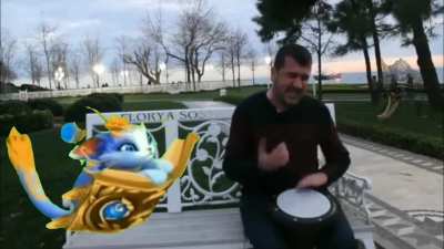 Yuumi Vibing To Levan Polka (Hope you guys like this low quality MEME that I made)