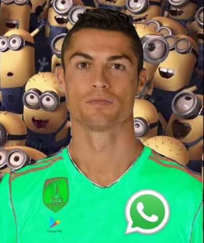 Cr7 signs with WhatsApp