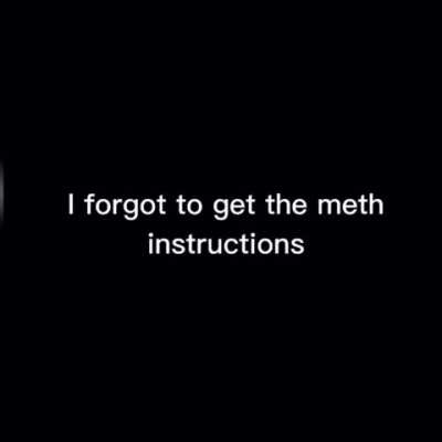 We forgot the recipe