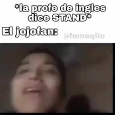 Yo tambien soy jojofan, un saludo a los jojofans *le chupa el pene*