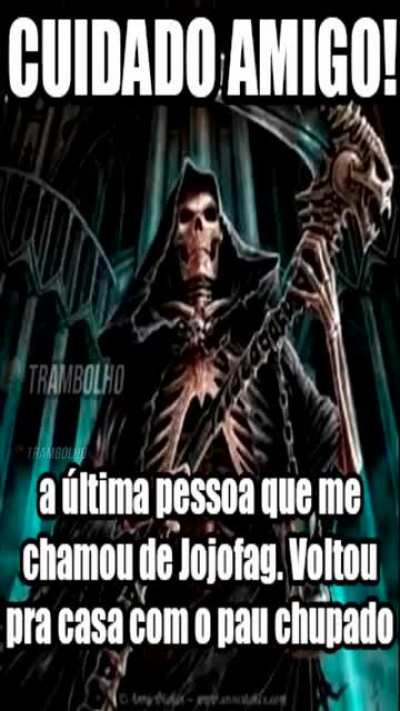 Lorde Caveira expondo o que ele faz com quem chama ele de Jojofag