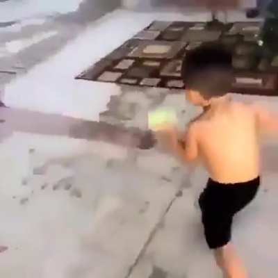 Poor kid