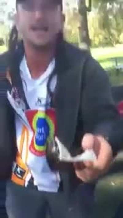 This guy has some weird need for a random person's pee :l