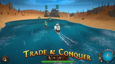 I am making a game inspired by Sid Meier's Pirates! and I just released a new trailer for it. My game has a slightly different take on historical accuracy...