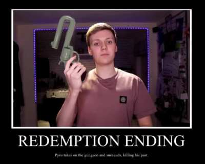 or alternatively known as the gamer ending