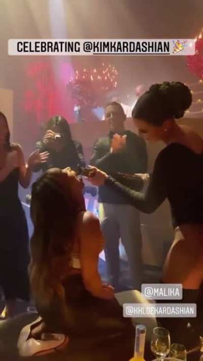 Ye playing new music at Kim’s bday party