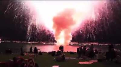 9 years ago today a computer malfunction caused all 17 minutes of the san diego big bay fireworks show to go off at once